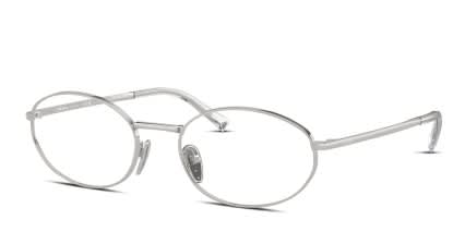 Prada PRA57V Silver glasses - Silver - Angle View