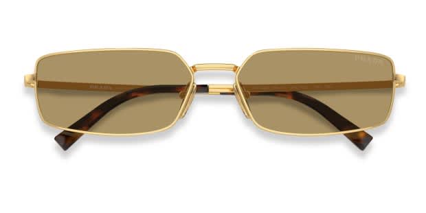 Prada PRA60S Gold Prescription Sunglasses
