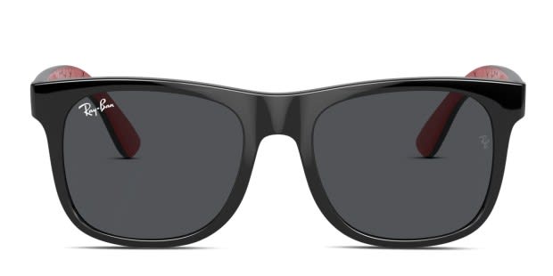 Ray ban justin shiny black on sale