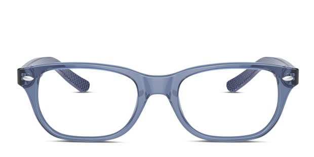 Ray-Ban RY1555 Kids Clear, Blue Prescription Eyeglasses