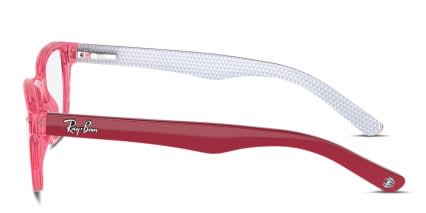 Ray-Ban RY1555 Kids Pink glasses - Pink - Side View