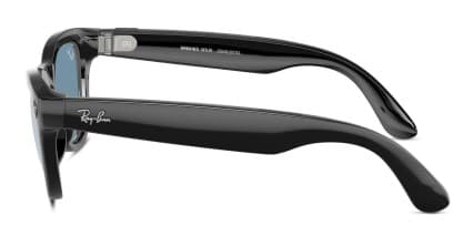 Ray-Ban Meta AI Glasses RW4010 Meta Skyler Transitions Black glasses - Black - Side View
