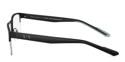 Armani Exchange AX1068 Black glasses - Black - Side View