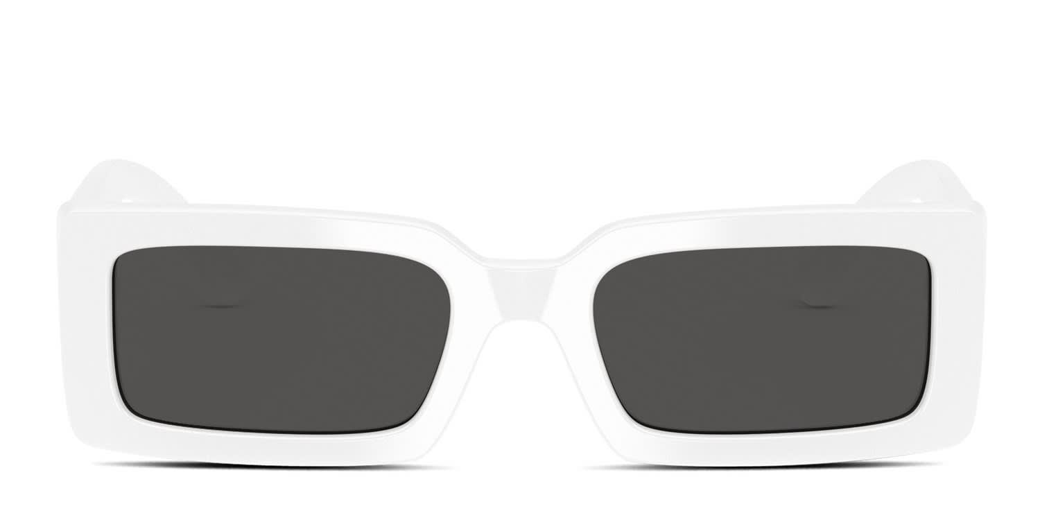 Dolce & Gabbana DG4416 White glasses - White / Gray - Frontal View