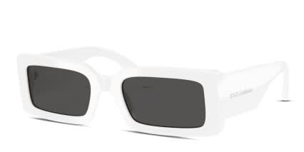Dolce & Gabbana DG4416 White glasses - White / Gray - Angle View