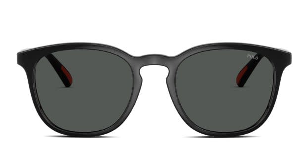Polo Ralph Lauren PH4222U black frame with dark grey lenses  display picture 2