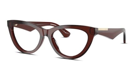 Burberry BE2418U Brown glasses - Brown - Angle View