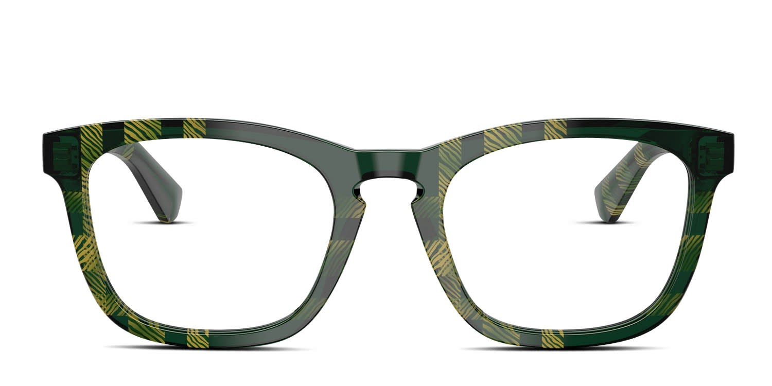 Burberry BE2417 multicolor , green frame