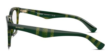 Burberry BE2417 Multicolor, Green glasses - Multicolor / Green - Side View