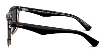 Burberry BE4434 Black glasses - Black - Side View