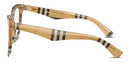 Burberry BE2415 Multicolor, Brown glasses - Multicolor / Brown - Side View