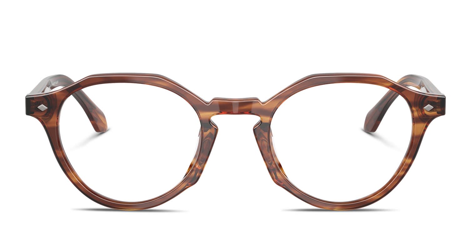 Giorgio Armani AR7264U Multicolor, Brown glasses - Multicolor / Brown - Frontal View