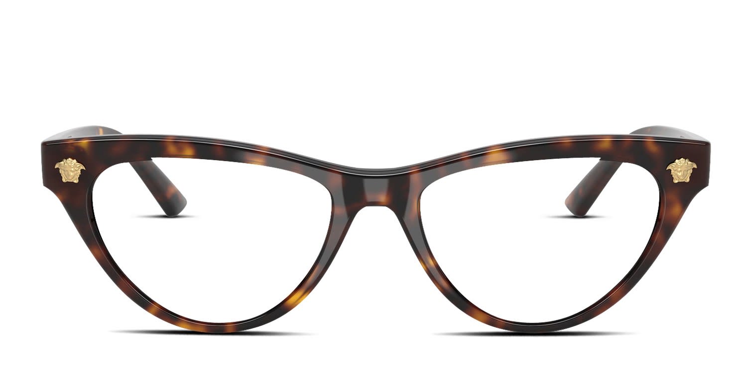 Versace VE3364U Tortoise glasses - Tortoise - Frontal View