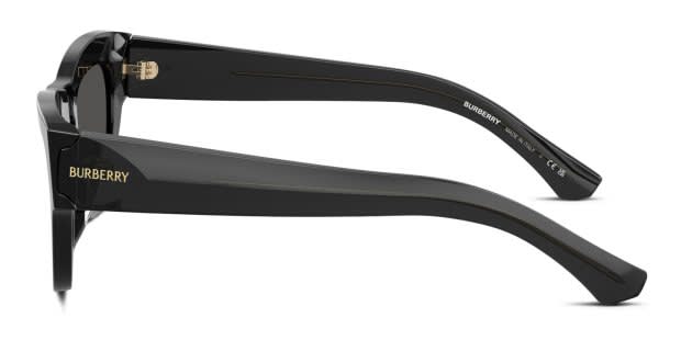 Burberry BE4440U Gray, Black frame with dark grey lenses  display picture 2