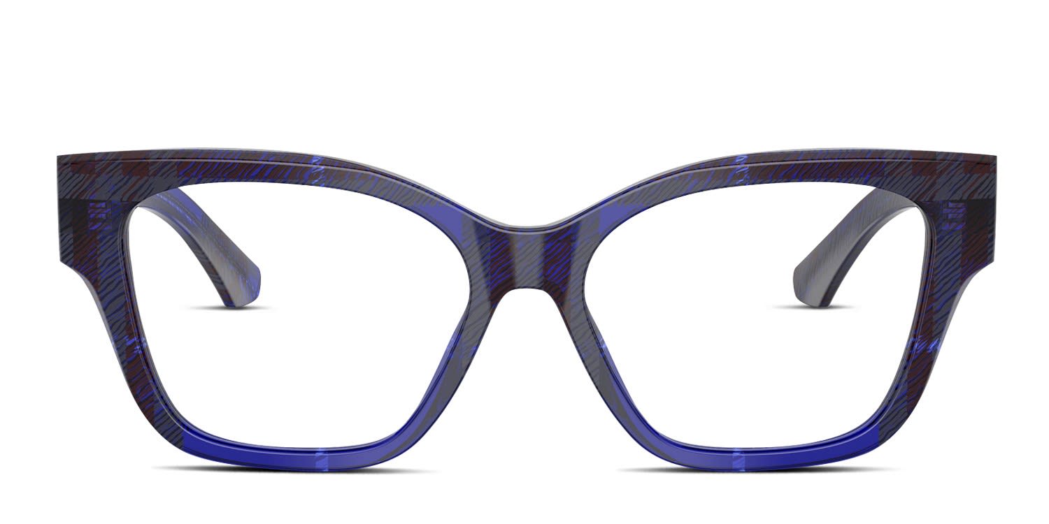 Burberry BE2420 multicolor , blue frame
