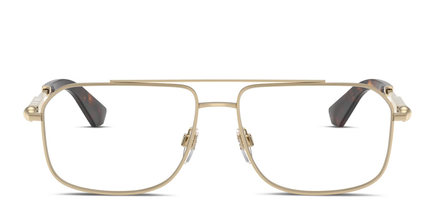 Burberry BE1391 Gold glasses - Gold - Frontal View