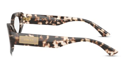 Versace VE3369 Tortoise, Gray glasses - Tortoise / Gray - Side View