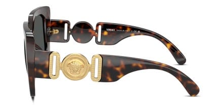 Versace VE4478U Tortoise glasses - Tortoise - Side View