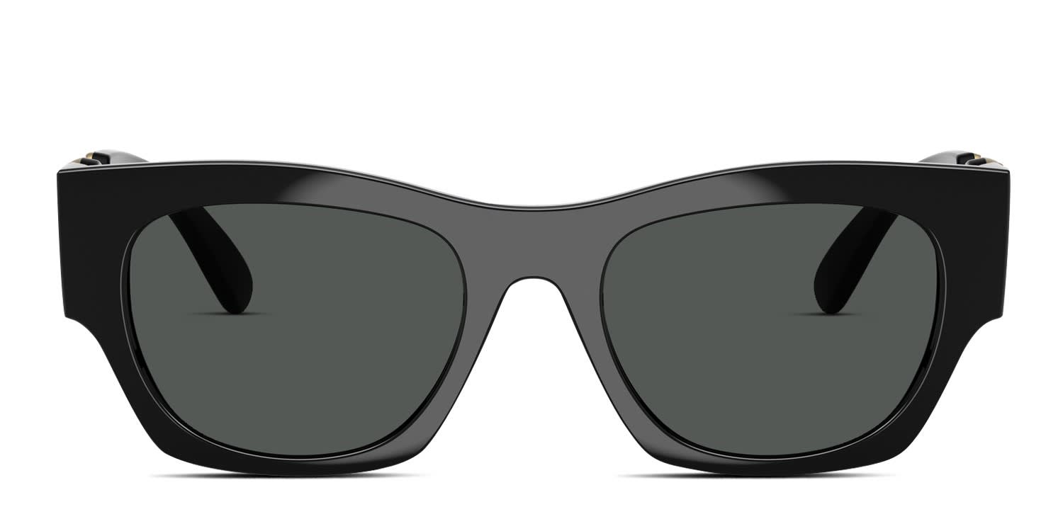 Versace VE4479U Shiny Black glasses - Shiny Black - Frontal View