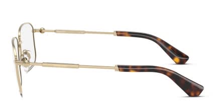 Burberry BE1389 Gold glasses - Gold - Side View