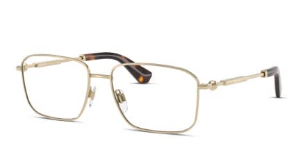Burberry BE1389 Gold glasses - Gold - Angle View