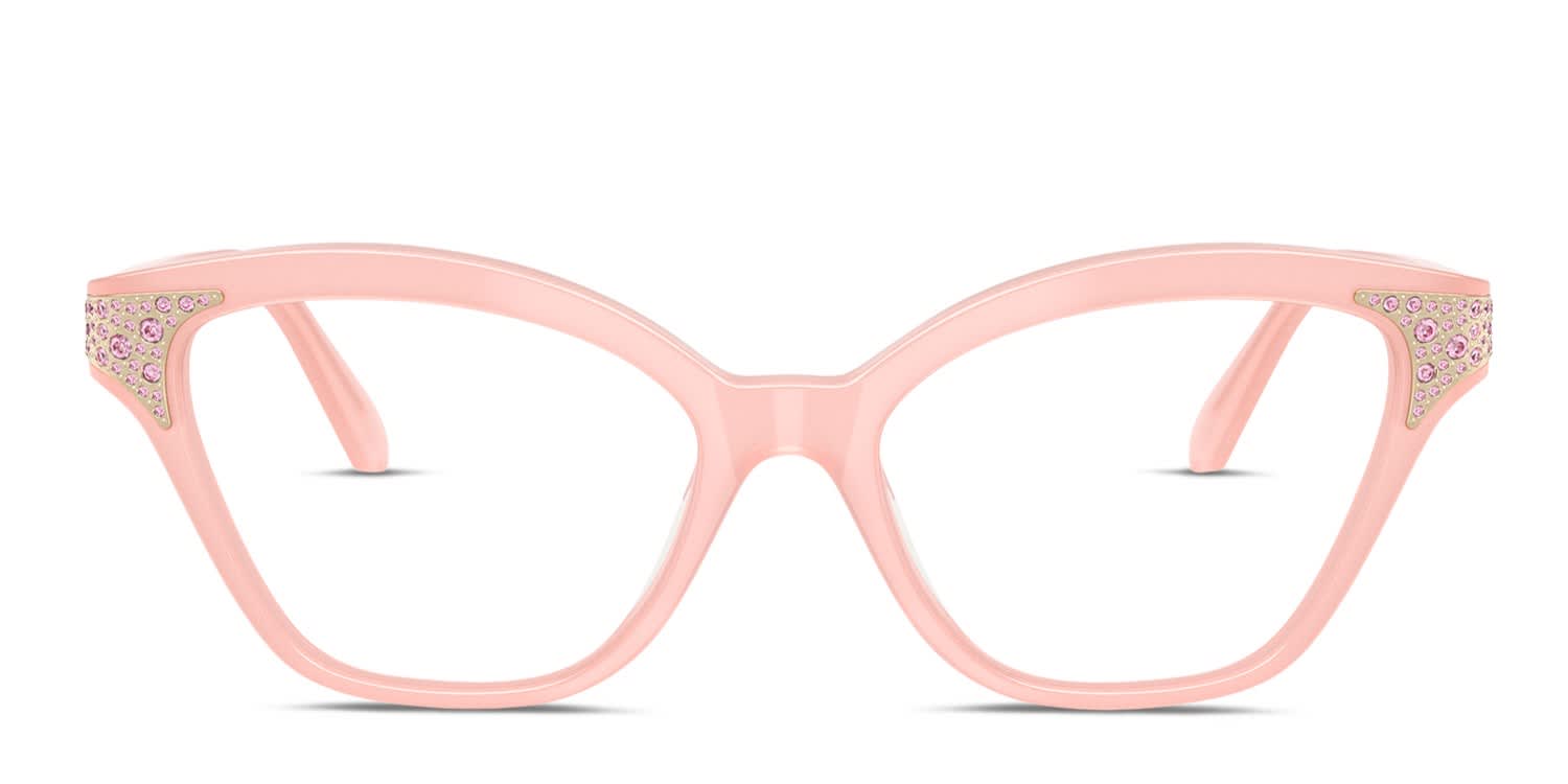 Swarovski SK2029 Pink glasses - Pink - Frontal View