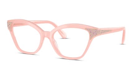Swarovski SK2029 Pink glasses - Pink - Angle View