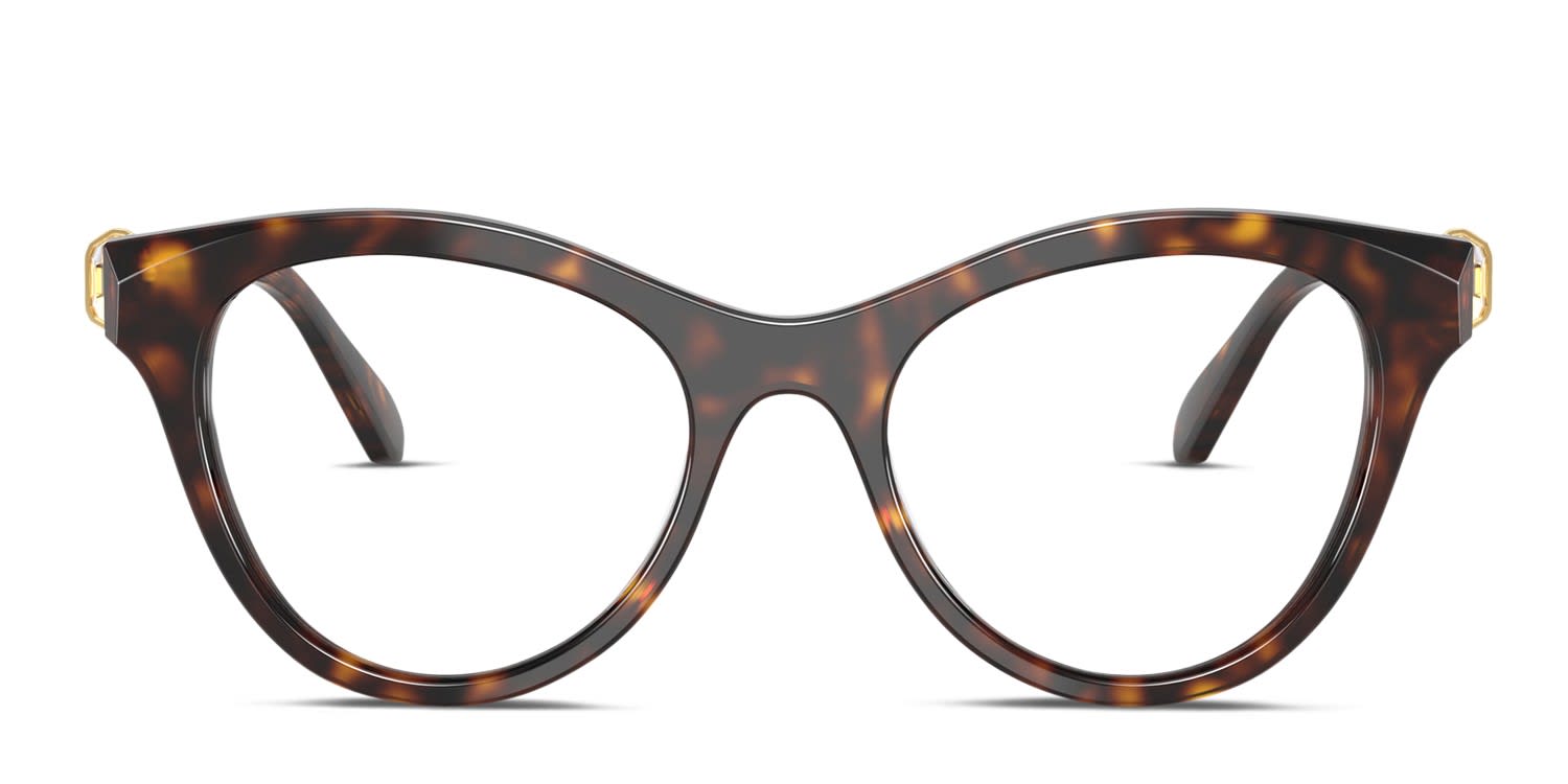 Swarovski SK2036 Tortoise glasses - Tortoise - Frontal View