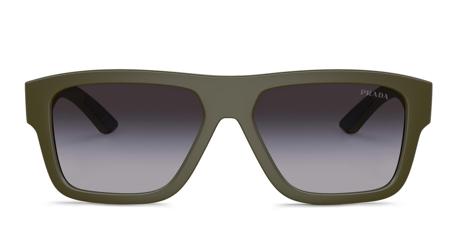 Prada Linea Rossa PS04ZS Green glasses - Green - Frontal View