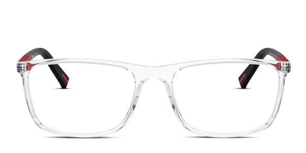 Prada PS03QV clear frame