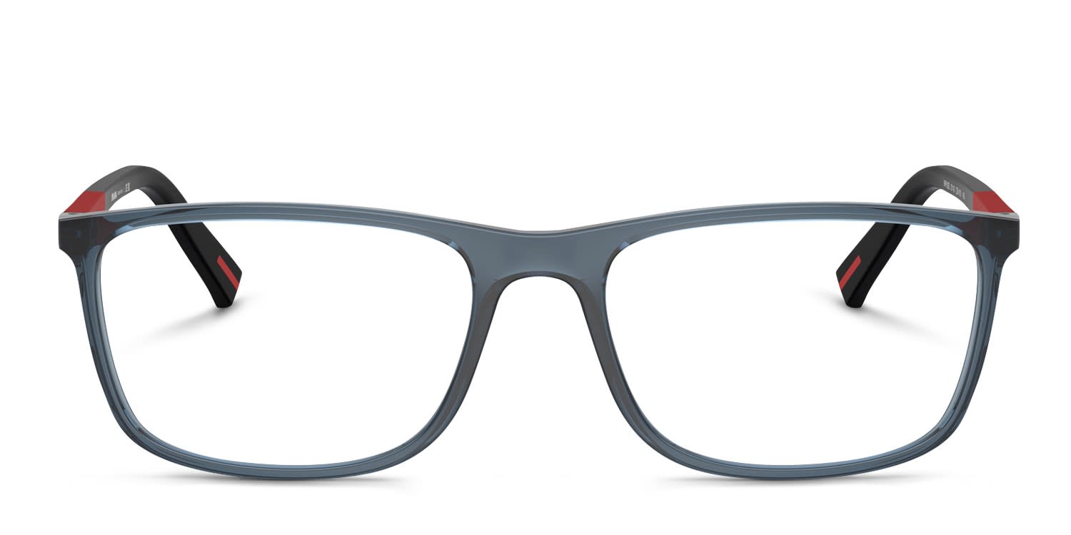 Prada Linea Rossa PS03QV Blue glasses - Blue - Frontal View