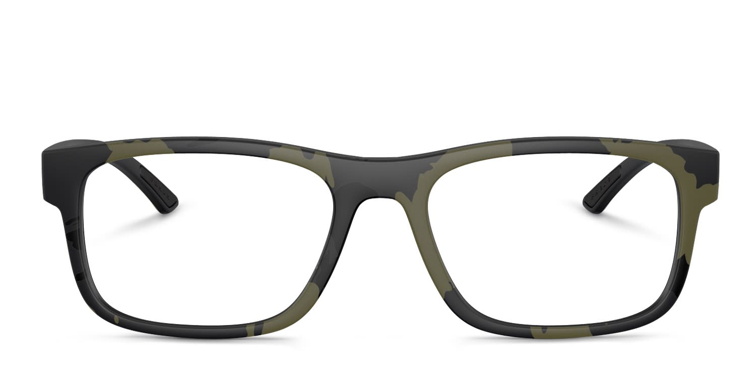 Prada Linea Rossa PS04QV Tortoise, Green glasses - Tortoise / Green - Frontal View