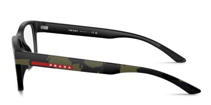 Prada Linea Rossa PS04QV Tortoise, Green glasses - Tortoise / Green - Side View