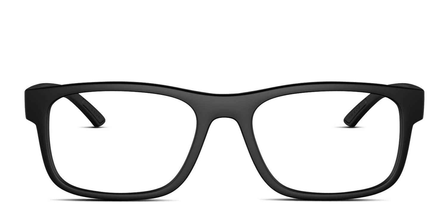 Prada Linea Rossa PS04QV Black glasses - Black - Frontal View