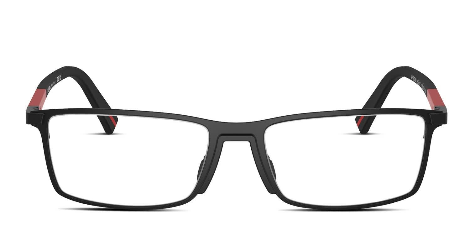 【PRADA】PS 53QV スクエア眼鏡フレーム ブラック Prada PS53QV black frame