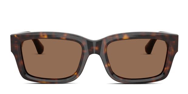 Burberry BE4443 Brown, Tortoise frame with dark brown lenses  display picture 3