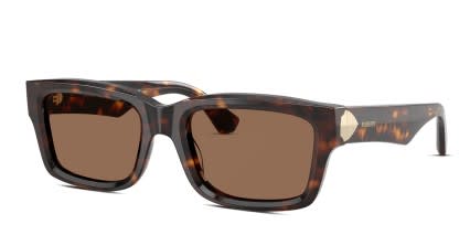Burberry BE4443 Brown, Tortoise glasses - Brown / Tortoise - Angle View