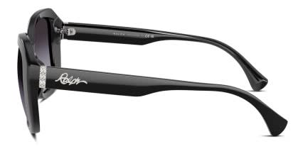 Ralph Lauren RA5321U Black glasses - Black / Gray - Side View