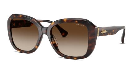 Ralph Lauren RA5321U Brown, Tortoise glasses - Brown / Tortoise - Angle View