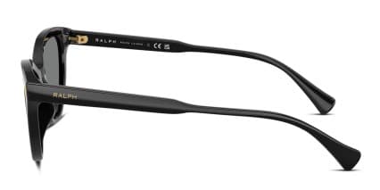 Ralph Lauren RA5326U Black glasses - Black / Gray - Side View