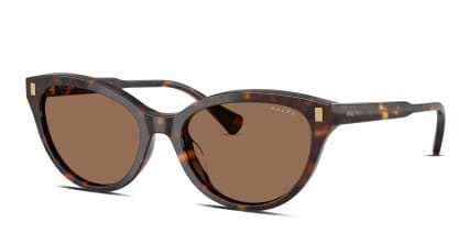 Ralph Lauren RA5326U Tortoise glasses - Tortoise / Brown - Angle View