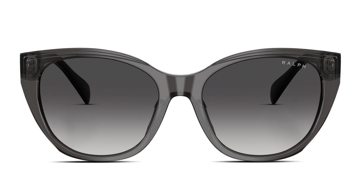 Ralph Lauren RA5324U Clear, Black glasses - Clear / Black / Gray - Frontal View