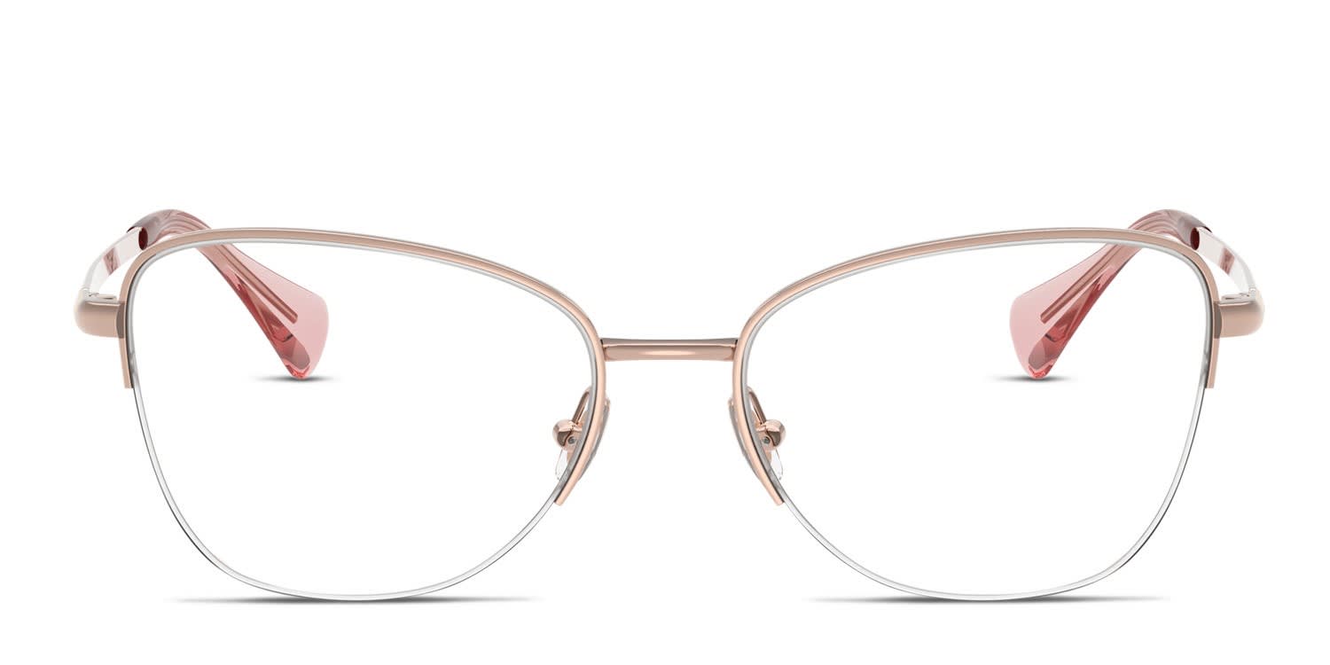 Ralph Lauren RA6061 Pink, Gold glasses - Pink / Gold - Frontal View