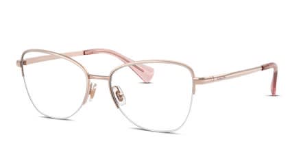 Ralph Lauren RA6061 Pink, Gold glasses - Pink / Gold - Angle View