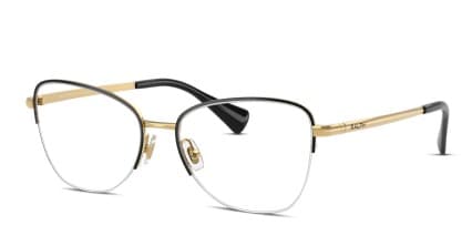 Ralph Lauren RA6061 Black glasses - Black - Angle View
