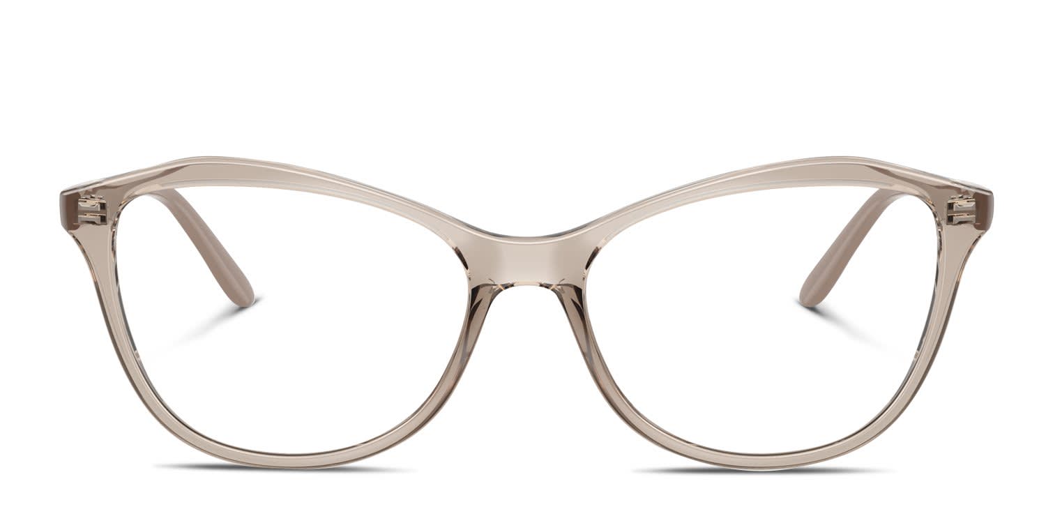 Vogue VO5602 Clear, Gold glasses - Clear / Gold - Frontal View