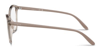 Vogue VO5602 Clear, Gold glasses - Clear / Gold - Side View
