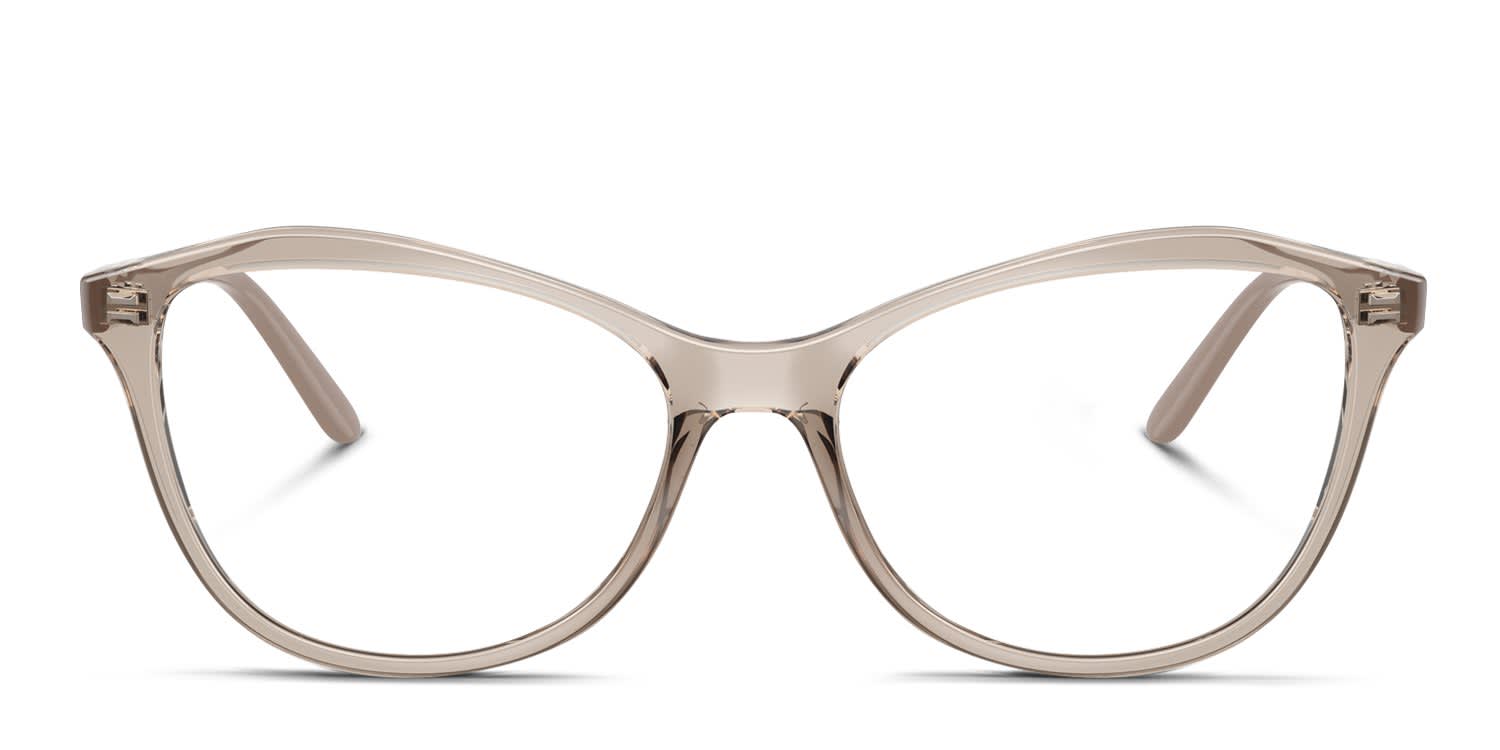 Vogue VO5602 Clear, Gold glasses - Clear / Gold - Frontal View