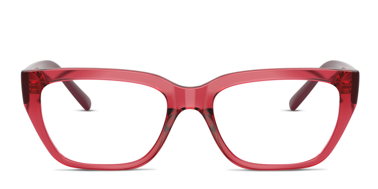 Ermenegildo Zegna VZ3517 Burgundy Eyeglasses | Includes FREE Rx Lenses