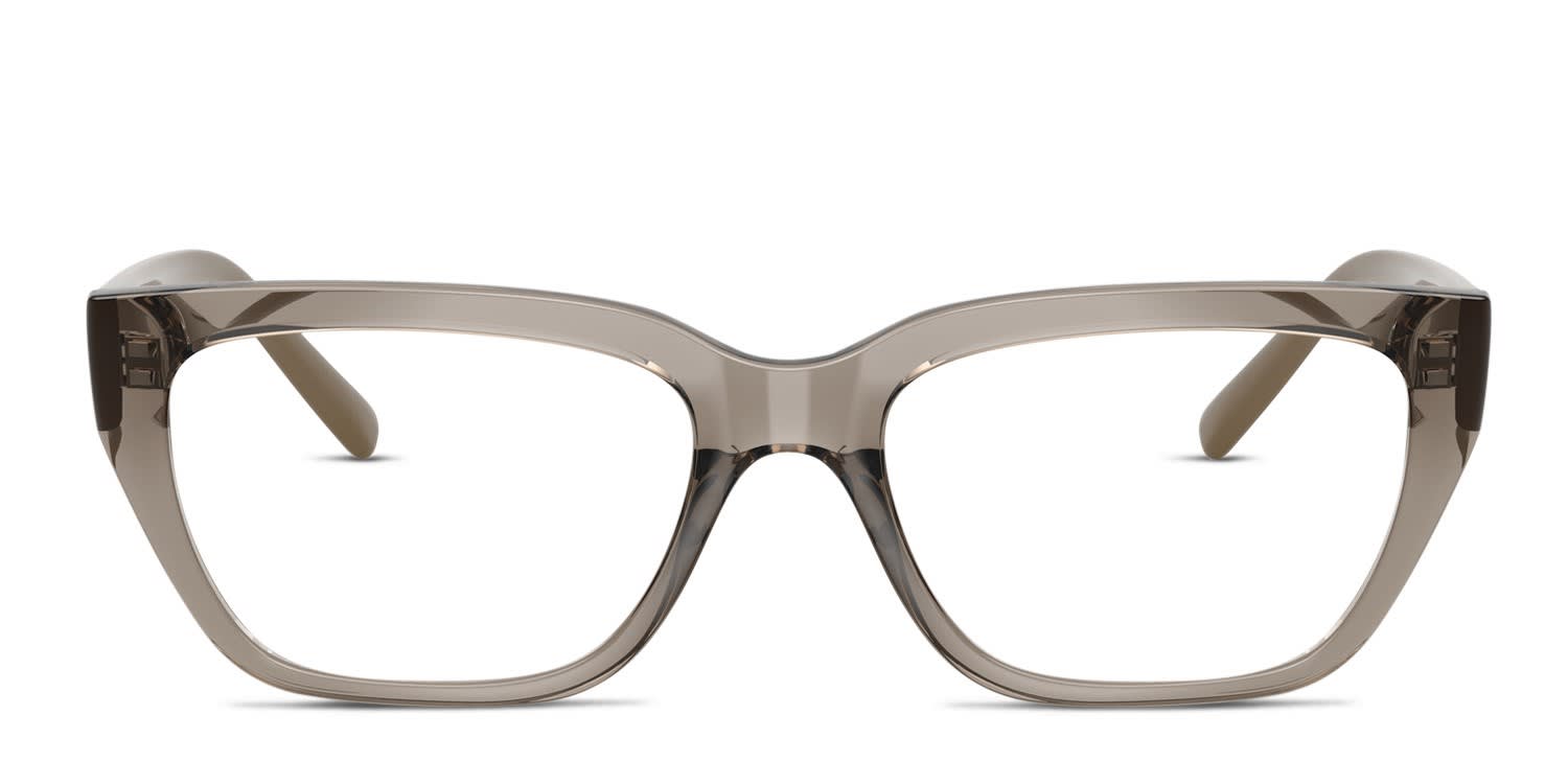 Vogue VO5609 Clear, Brown glasses - Clear / Brown - Frontal View